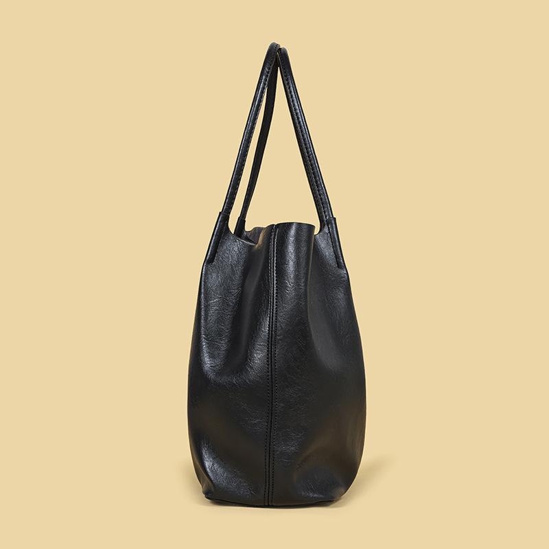 Large-capacity Tote Bag - A Minimalist Mother Bag for Casual Commuting, A Single-shoulder Bag