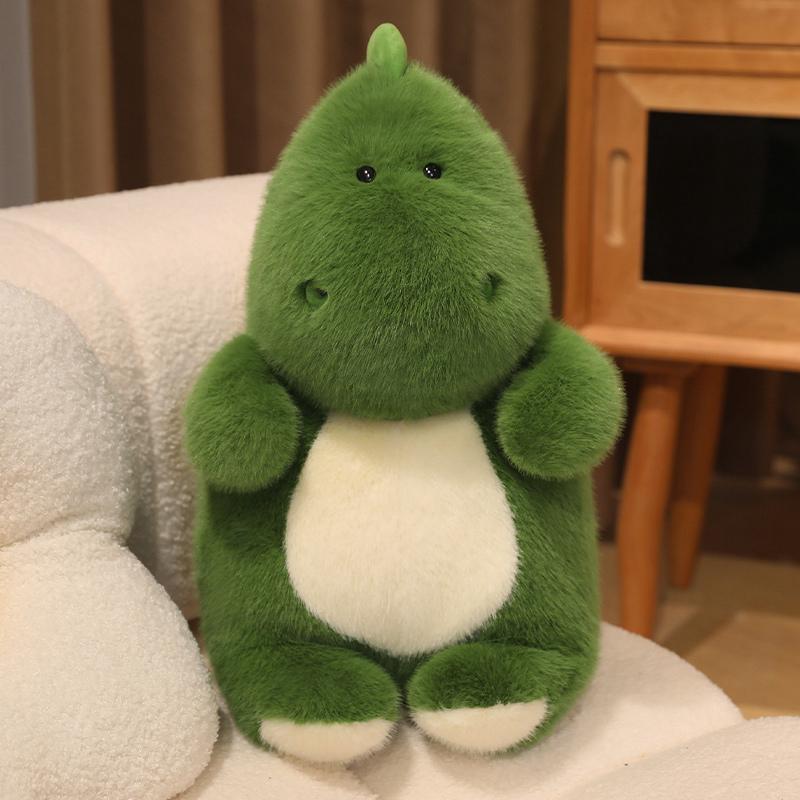 Chubby Dinosaur Fox Dog Cat Otter Plush Toy Soft Stuffed Cartoon Animal Doll Baby Sleeping Companion Pillow Kids Sweet Gifts