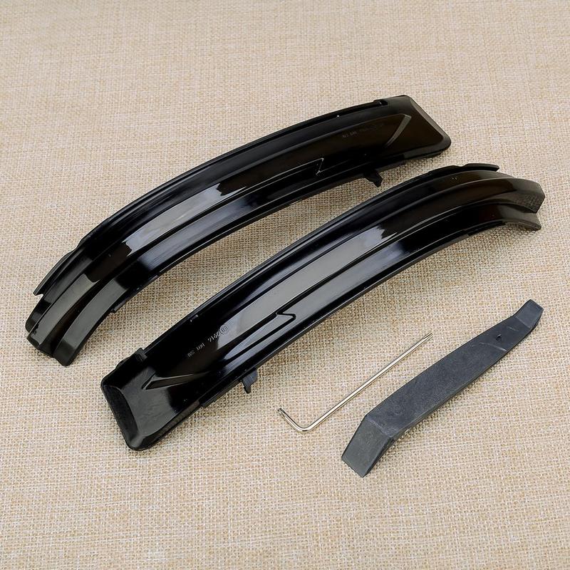 1 Pair Dynamic LED Side Mirror Indicator Turn Signal Lights 12V IP67 Fit for Nissan X-Trail Qashqai Murano Navara Juke Terra