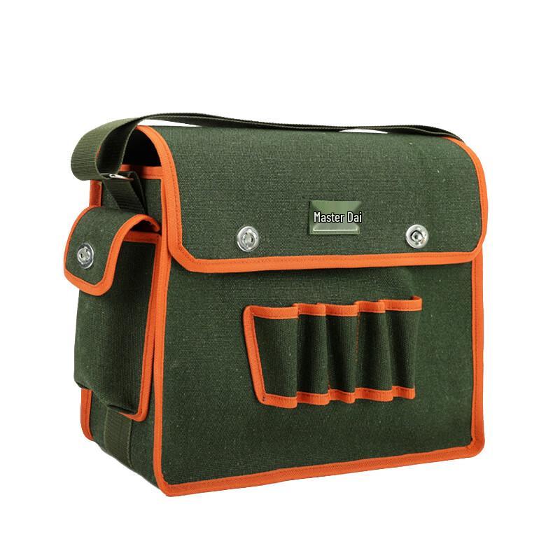Heavy-Duty Multi-functional Electrician Canvas Tool Bag