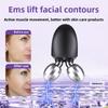 Introducător Masajor Facial Portabil V-face pentru Frumusețe de Uz Casnic cu Cap Dublu EMS Micro-curent Masajor cu Role 3D
