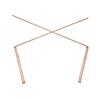 99.9% Pure Copper Dowsing Rods Professional Ghost Hunting Treasure Searching Tool Portable Copper Divining Rod Equipment