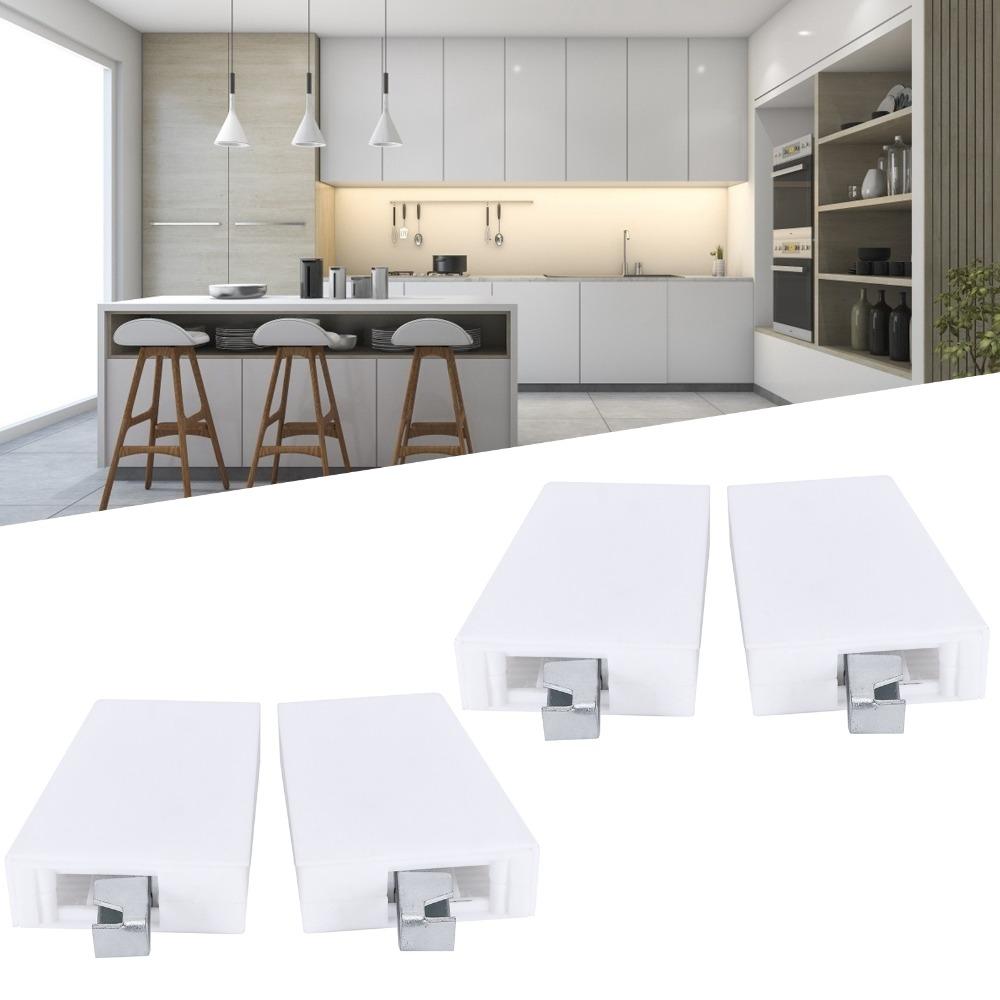 4pcs Sturdy Cabinet Hanger Bracket Adjustable Wall Hanging Bracket Kitchen Cupboard