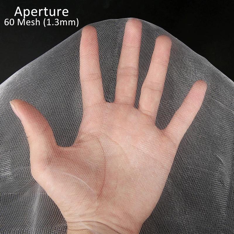 60 Maschen Pflanzenschutznetz, Insektenschutzabdeckung, Staubdicht, Gemüse-Gewächshaus Vogelschutznetz, Obstgartennetz, Schädlingsresistent