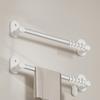 Bathroom Towel Holder with Hooks Strong Load-bearing Simple Installation Suction Cup Towel Bar Hanger Wall Hook