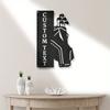 Personalizable Metal Wall Sign Classic Blacksmith Art Home Kitchen Decor Custom Sculpture