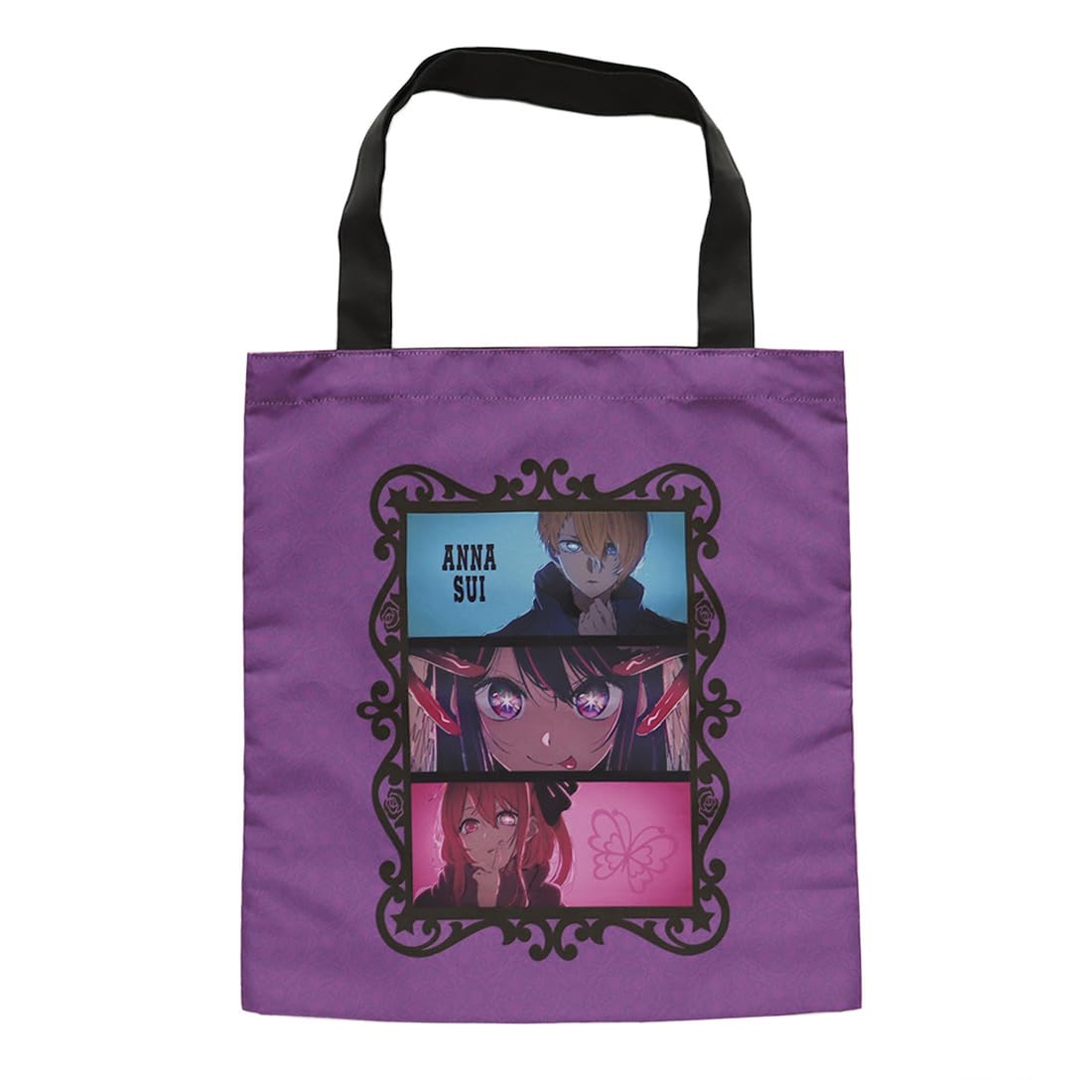 

x ANNASUI Eco Bag Eye x Aqua x Ruby Anna Sui [Blooming] [Oshinoko] (Purple) Sui/Anna Women s 000759-0002-01 фиолетовый