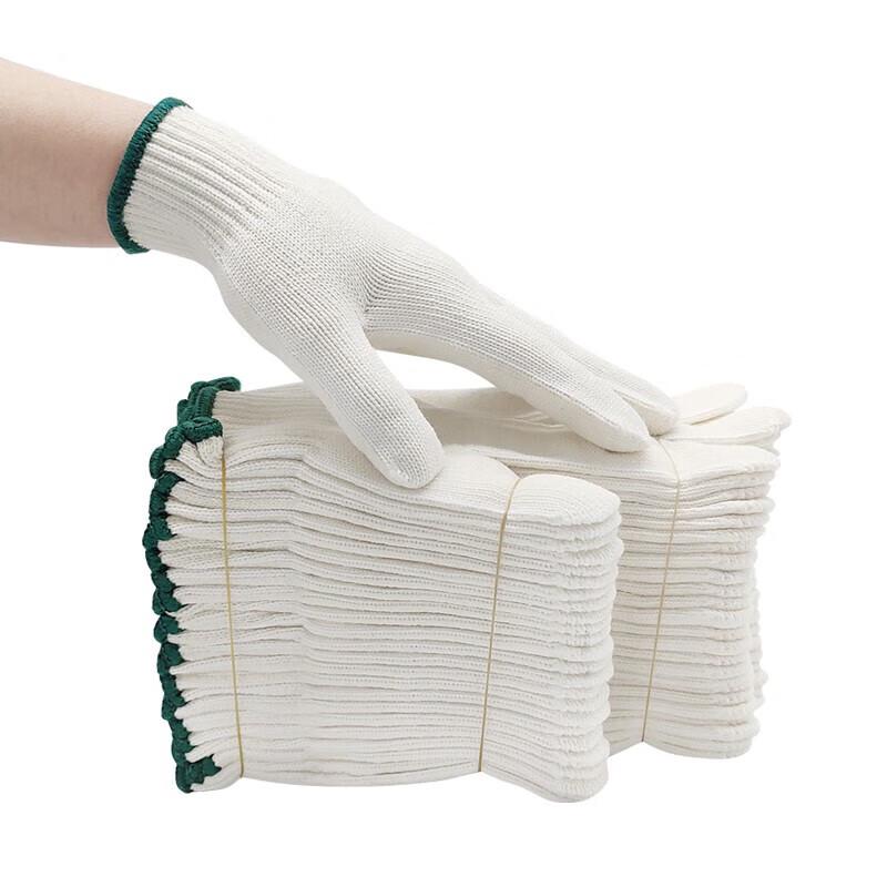Milly Helper Heavy-Duty Cotton Work Gloves (12 Pairs)