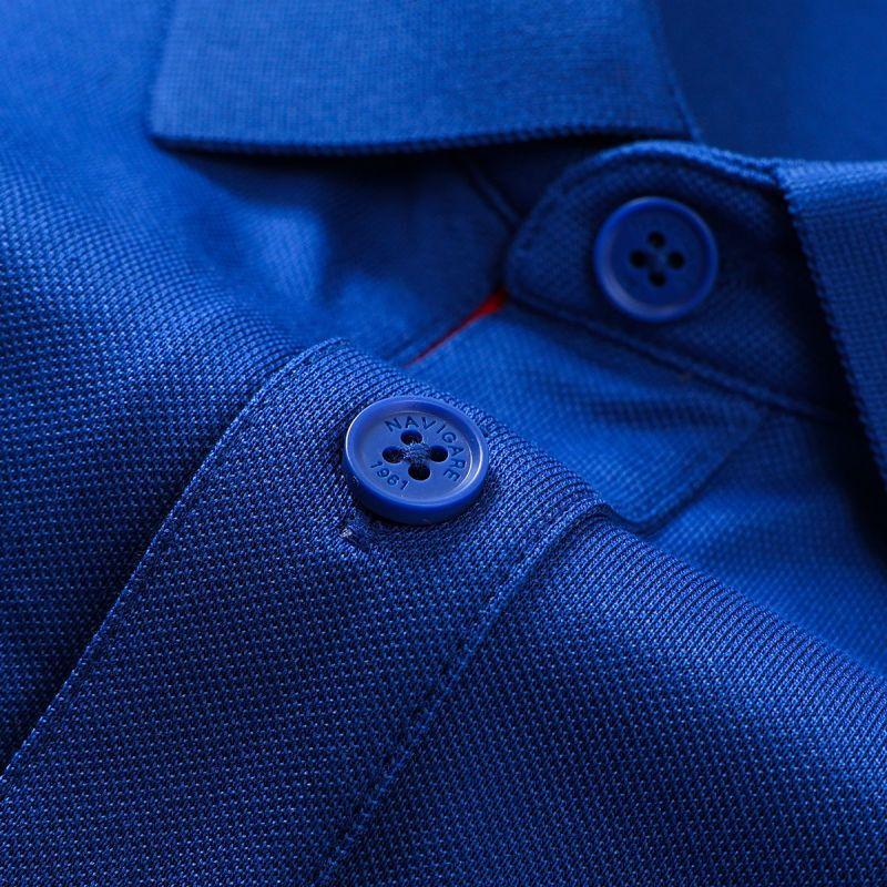Navigare Herren Sommer-Poloshirt mit kurzen Ärmeln