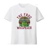 The Frog Whisperer T Shirt Vintage Washed Comfortable Homme Top For Everyday Wear Slightly Graphic Stretched Versatile Fashion