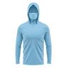Luya Masque à Capuche pour Homme pour la Pêche Combinaison à Manches Longues Séchage Rapide Respirante