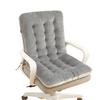 Chair Cushion with Removable Washable Cover Thick High-Resilience Filling Integrated Design Ergonomic Seat Cushion