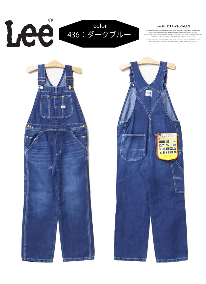 Lee Denim Overalls Clothing Blue (Sizes 80-160cm) Children's LK6137,