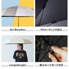 Because Folding Umbrella 60cm UV Cut Light Blocking Rate 240g Parasol Rain or Shine Unisex Heat Shielding Stylish Navy All Weather Mini Approx. 99.9%