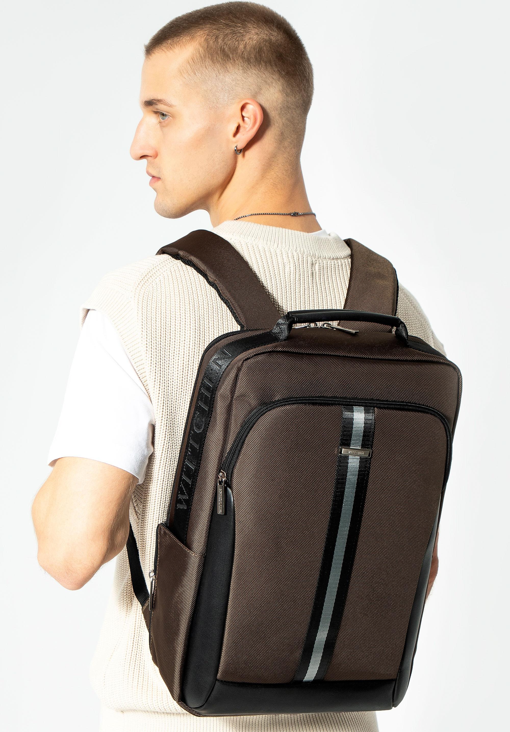 Wittchen Men`s Multifunctional Men`s Airplane Backpack