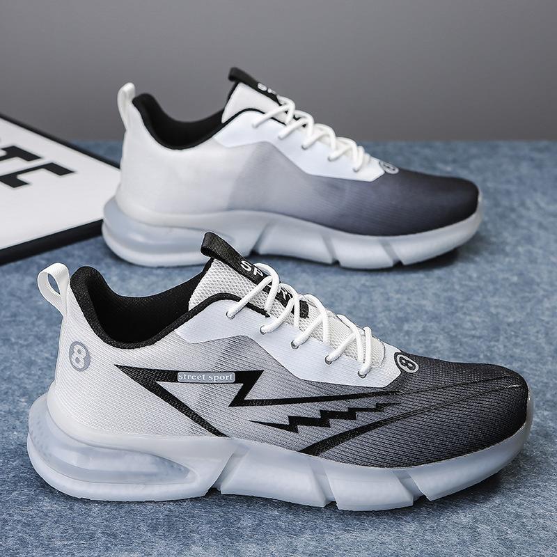 

Running shoes 2025 new full palm carbon board racing shoes breathable mesh student running shoes teen couple sports shoes 45