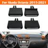 Vorderer Klimaanlagenauslass Lüftungsgitter Schieberegler Clip Einstellknopf Für Skoda Octavia 3 MK3 A7 RS Combi 2015-2021 5E0819701