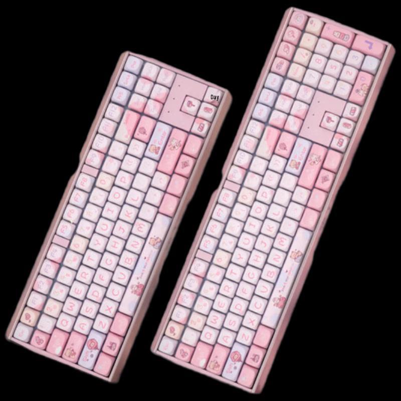 

Cherry MX3.0S Marshmallow Pink Wired RGB Gaming Mechanical Keyboard