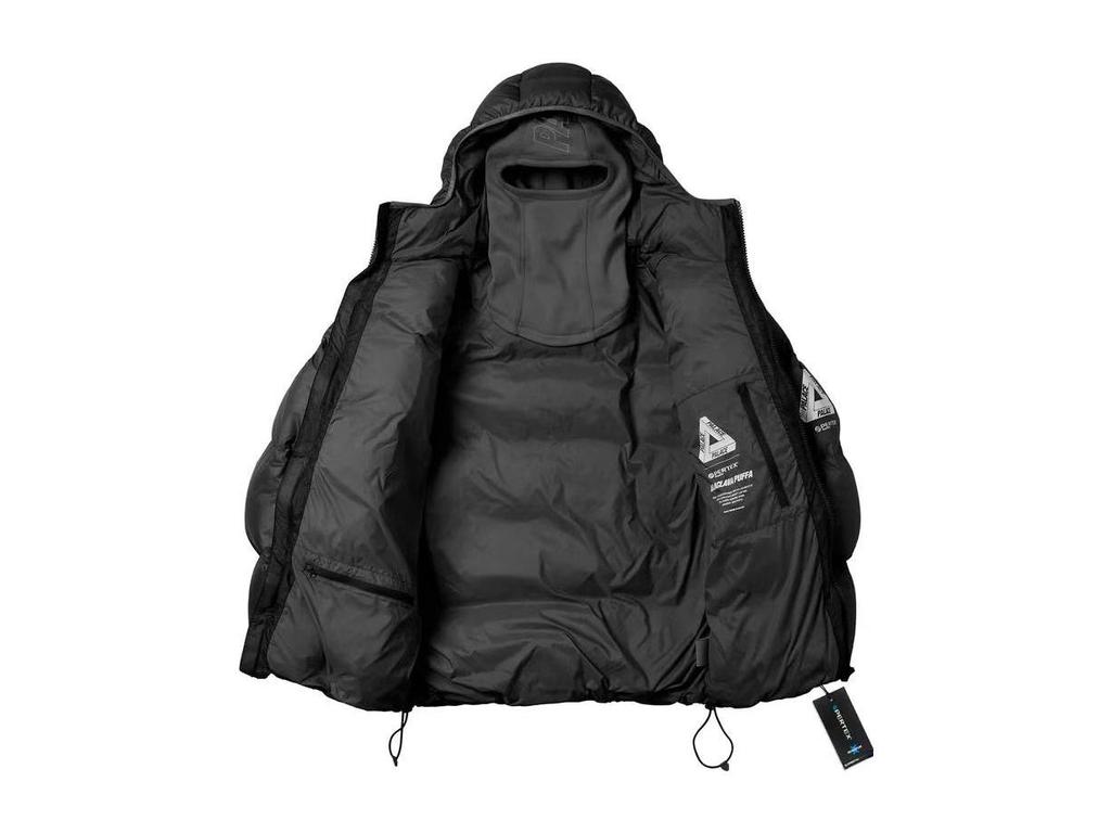 PALACE Wasserdichte Baumwolljacke mit Kapuze für Herren - Winddicht, Warm, Herbst/Winter Freizeit-Sportbekleidung, Trendige Marke