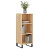 VidaXL Buffet chêne sonoma 34,5x32,5x90 cm bois d'ingénierie 828759