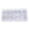 475pcs 304 Stainless Steel Screw Hex Bolts Nuts Gasket M4 5 6 Assortment Set Box