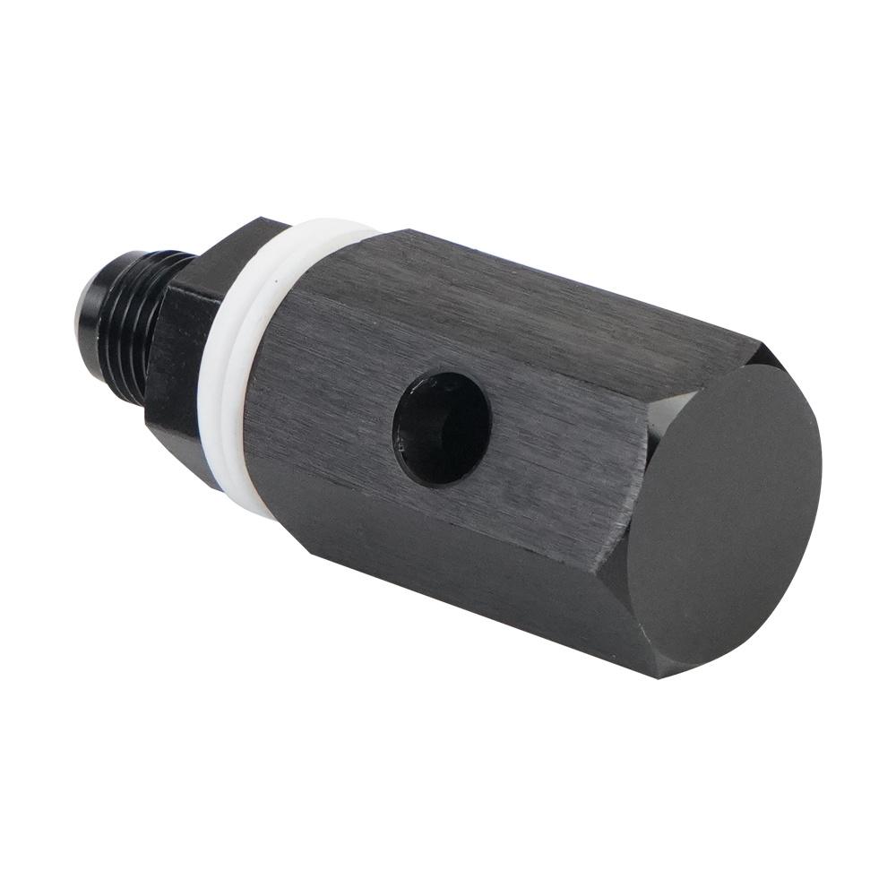 1 X 6AN Male Vent Valve Aluminum+Plastic+Stainless Steel