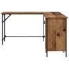 Vintage Wood Desk 141 x 141 x 75 cm Engineered Wood