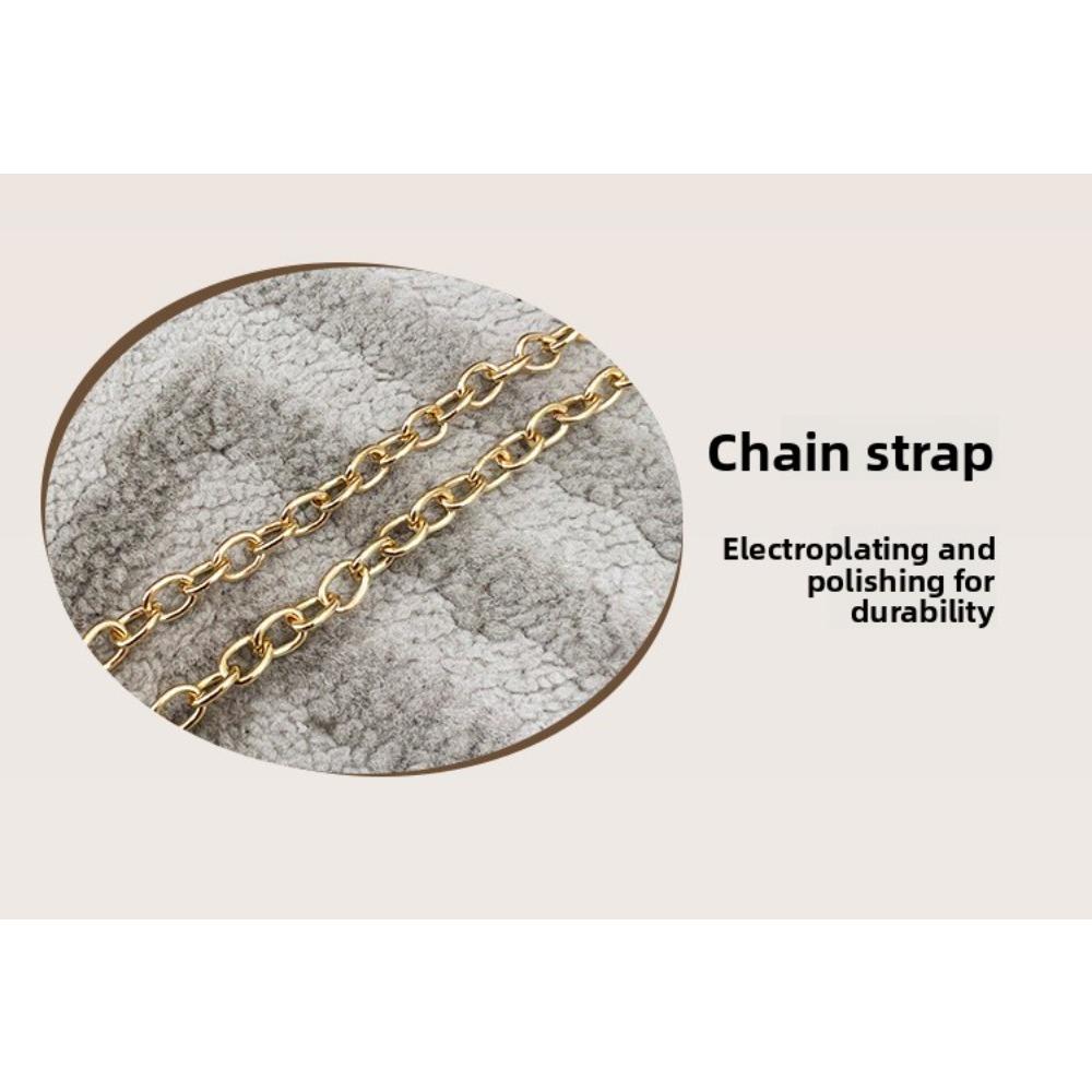 Rhombus Embroidery Thread Bag Women's Retro Women's Bag Chain Messenger Bag Fashionable and Simple Small Square Bag