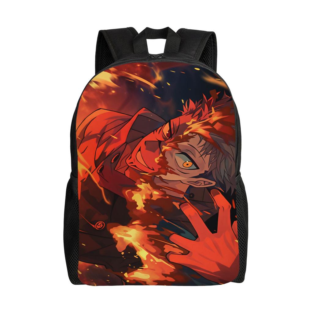 Yuji Itadori Backpack J-Jujutsu Kaisens Cycling Backpacks Male Cool School Bags Designer Durable Rucksack