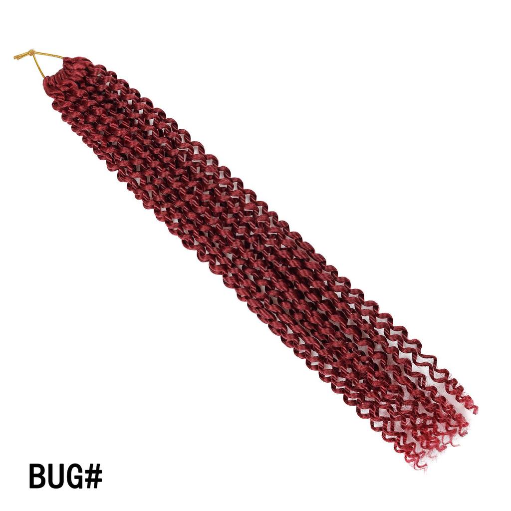 Estensioni per Capelli Crochet Passion Twist Sintetiche Spring Twist Treccia Capelli Stile Afro Riccio Nero Boemo per Donne