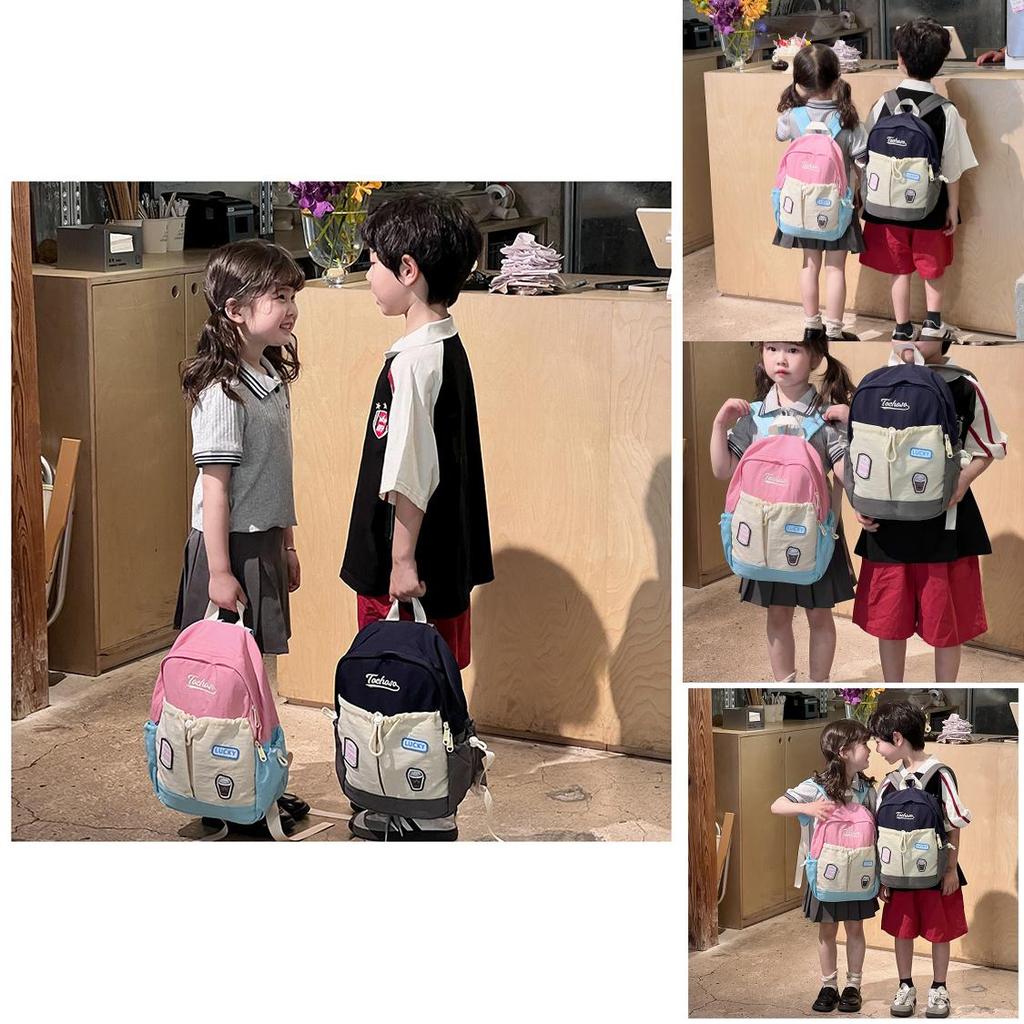 Kids School Backpack For Toddlers With Nylon Material And Curved Shoulder Straps For Preschool And Daycare