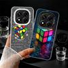 Rubik Cube Formula Spoofs Math Soft Phone Case for Xiaomi Redmi Note 13 14 15 Pro Plus 12S 12 11S 11 11T 10S 10 Shockproof Cover