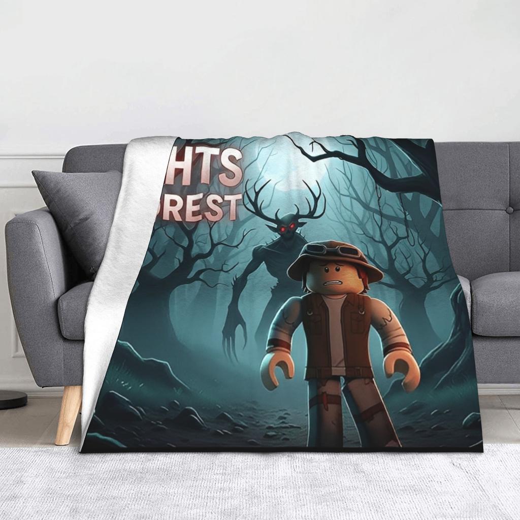 GUOYU Blanket 99 Nights in the Forests Gift Blanket For Men Women Super Soft Cozy Throw Blankets for Bed 50x60 Inches Multiple Sizes