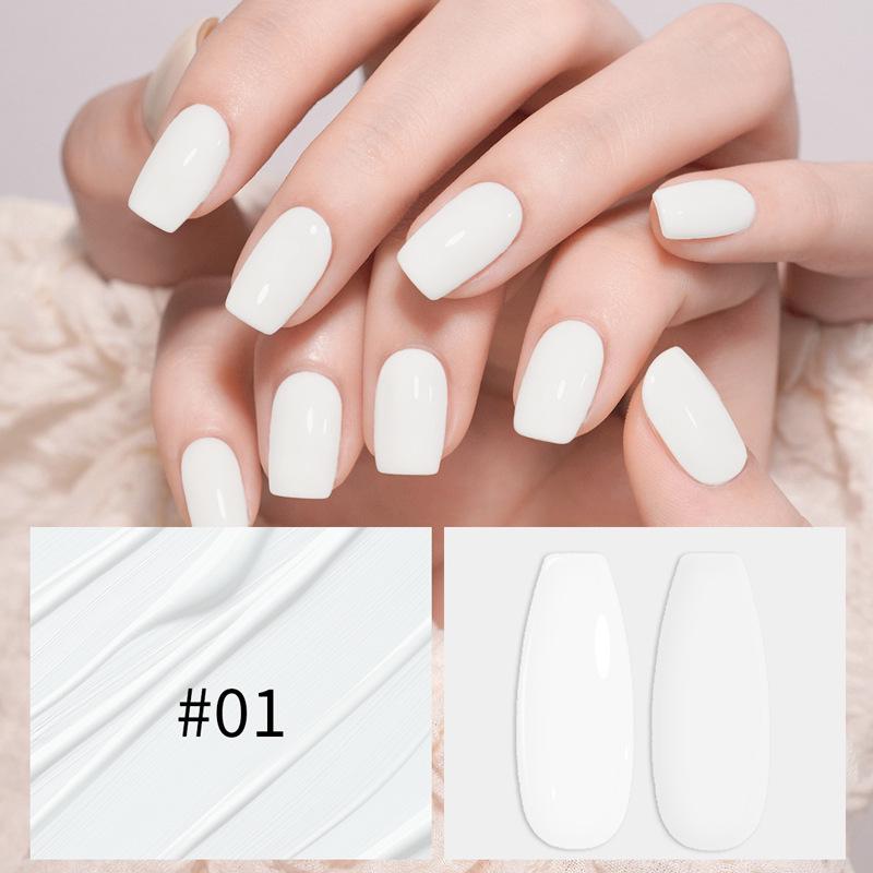 Monja 10-Color Whitening Ice Nail Gel Set - 2025 Bride Series