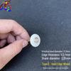Small Grinding Head Scouring Pad with Wool, Cloth, and Nylon Fiber Polishing Wheels