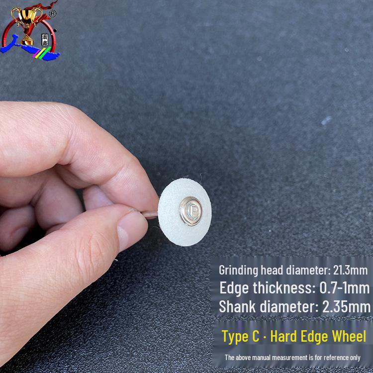 Small Grinding Head Scouring Pad with Wool, Cloth, and Nylon Fiber Polishing Wheels