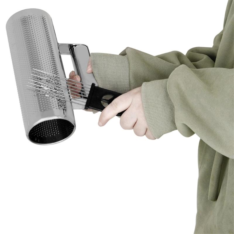 Metal Guiro Instrument with Scraper Professional Percussion Instrument Band Musical Guiro Training Tool Guiro Shaker