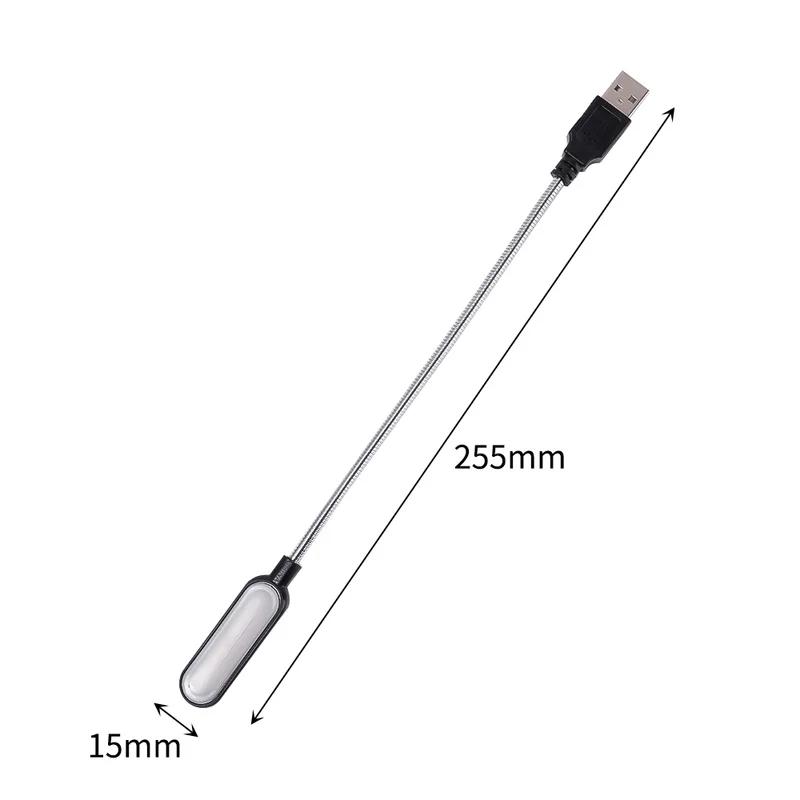 Mini USB LED Night Light Book Reading Lamp Travel Table Lamp PC Computer Laptop Notebook Flexible Bendable Night Light