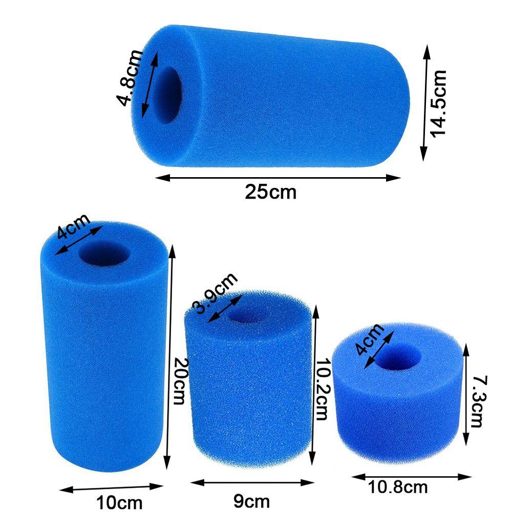 Washable Pool Filter Sponge Reusable Filter Cleaning Sponge Spa Filter Sponge Filter Replacement