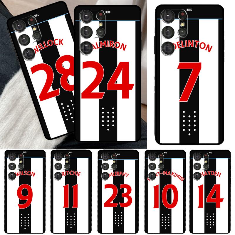

Football star Number Case For Samsung Galaxy S22 Ultra S20 FE Note 20 Note 10 S8 S9 S10 Plus S21 Ultra Cover
