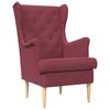 Armchair Burgundy Fabric