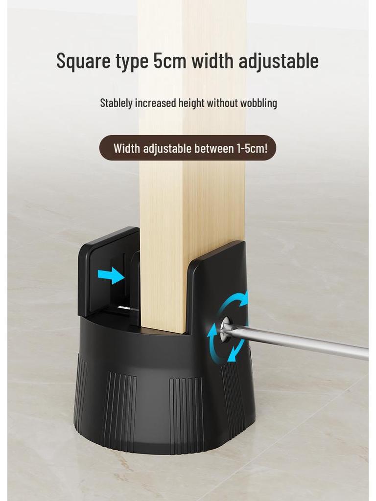 Adjustable Anti-Slip Chair Leg Caps - Noise Reduction and Stability Enhancers for Furniture