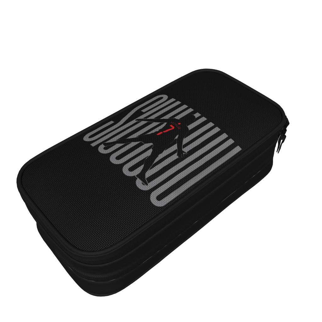 CR7 Football Pencil Cases Ronaldos Pencilcases Pen for Student Big Capacity Bag School Supplies Gift Stationery