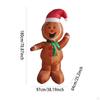 6ft Inflatable Christmas with Light Giant Xmas for Yard