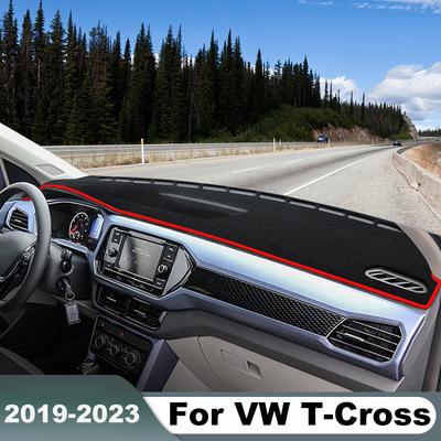 Für Volkswagen VW T-Cross TCross Armaturenbrettabdeckung Instrumententafel Teppiche Lichtschutz Pad