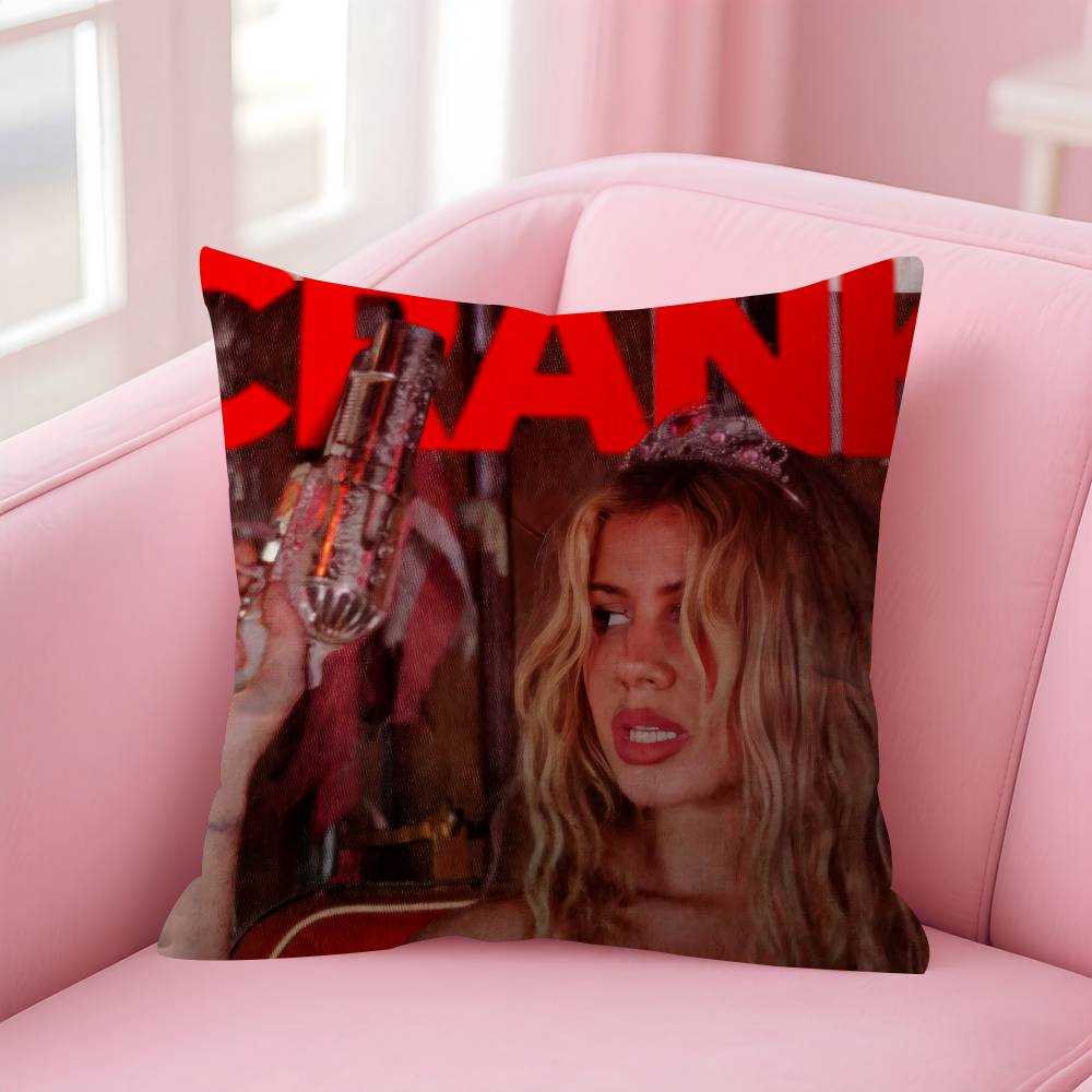 Singer SSlayyyter Worst Girl in America Pillow Cover for Bedroom Room and Living Room Sofa Decorative Cushion Cover