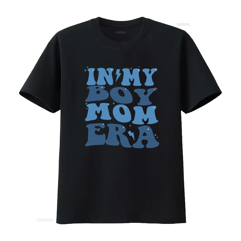 In My Boy Mom Era UNISEX Comfort Color T Shirt for Club Casual Slightly Designer Clothes Soft