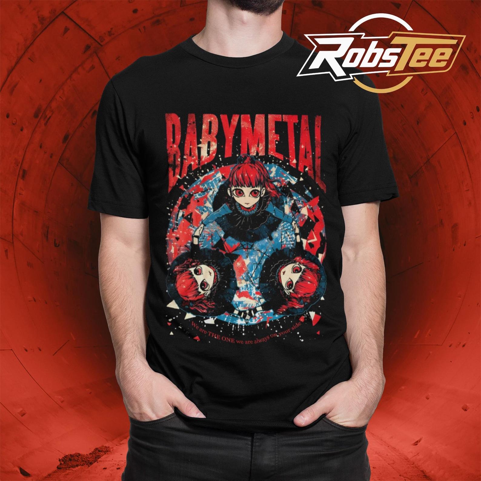 BABYMETAL T-Shirt - Metal Music Shirt - BABYMETAL Album - Gimme Chocolate - BABYMETAL Merch - Unisex Rocker Clothing XL