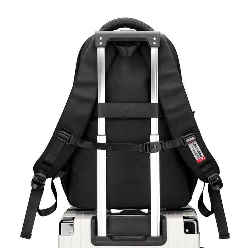 New High-end Nylon Junior High School Student School Bags College Boy Large Capacity Waterproof Travel Backpacks Lightweight Wear-resistant Rucksack
