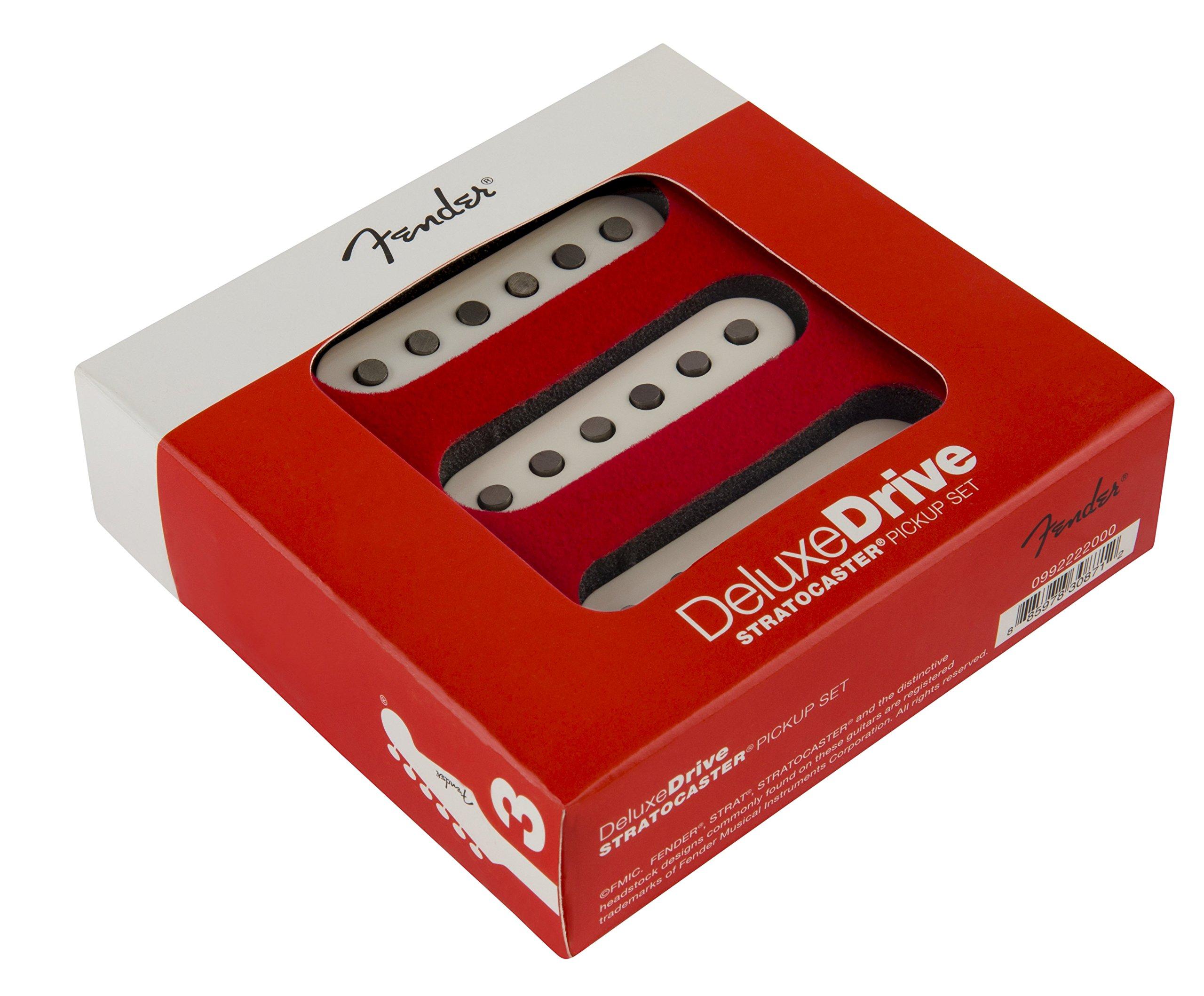 Звукосниматели Fender Deluxe Drive для Stratocaster® белый